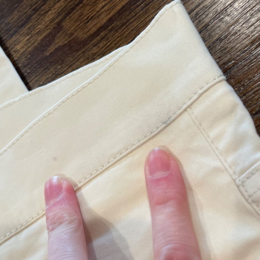 NWT Collars & Co. Men's 36x30 CEO 5-Pocket Pant Cotton Stretch Stone Cream - Picture 5 of 12